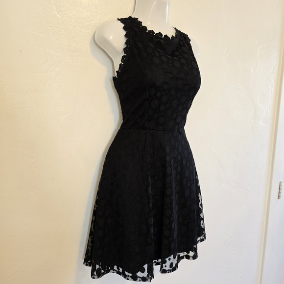 Lily Rose - Black Fit & Flare Mini Dress - Picture 5 of 15
